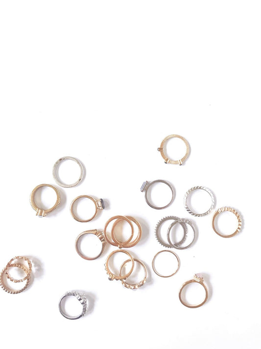 Anti-Tarnish Stacking Ring
